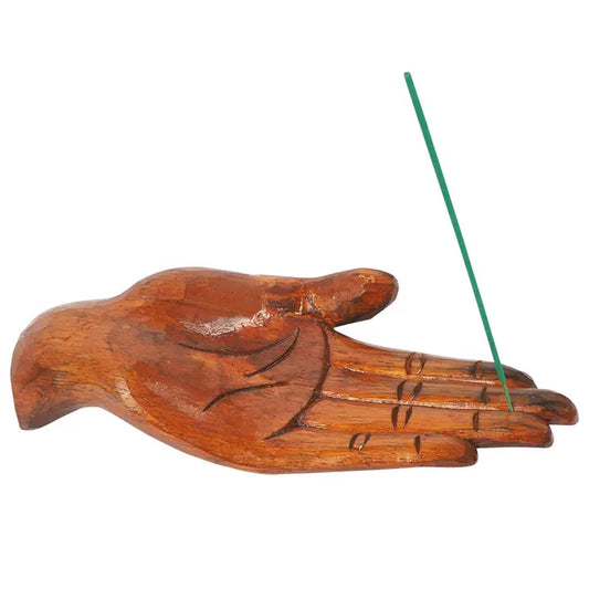 Incense Holder: Wooden Hand
