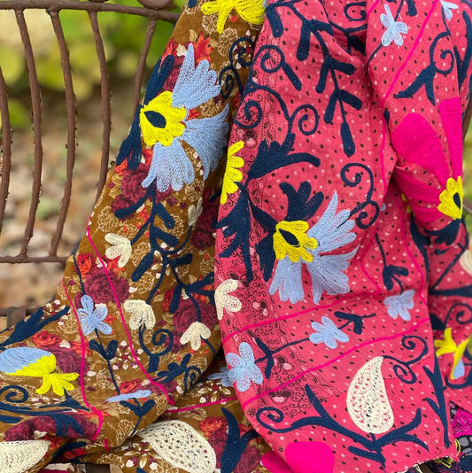 Blanket: Reversible Kantha