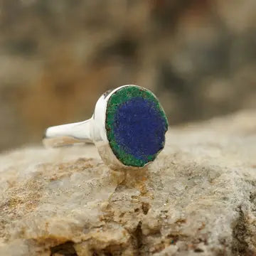 Rings: Blueberry Azurite