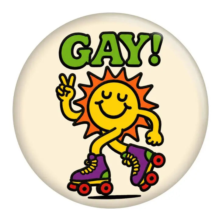 Pins:  LGBTQ+ Buttons (Various Sayings) Small