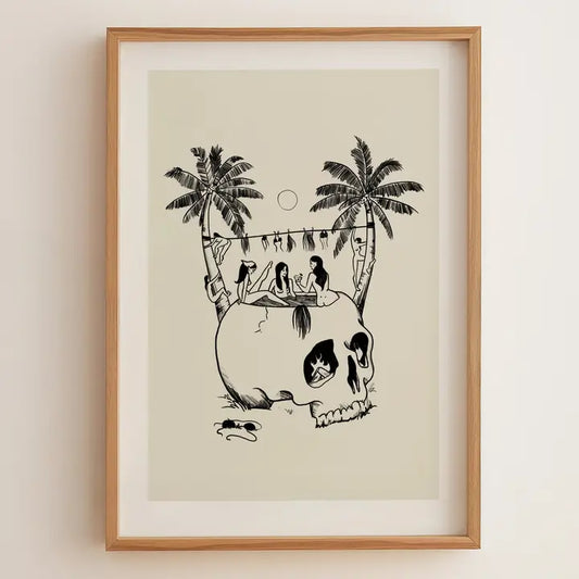 Art Print: Freaky Tiki (Illustration)