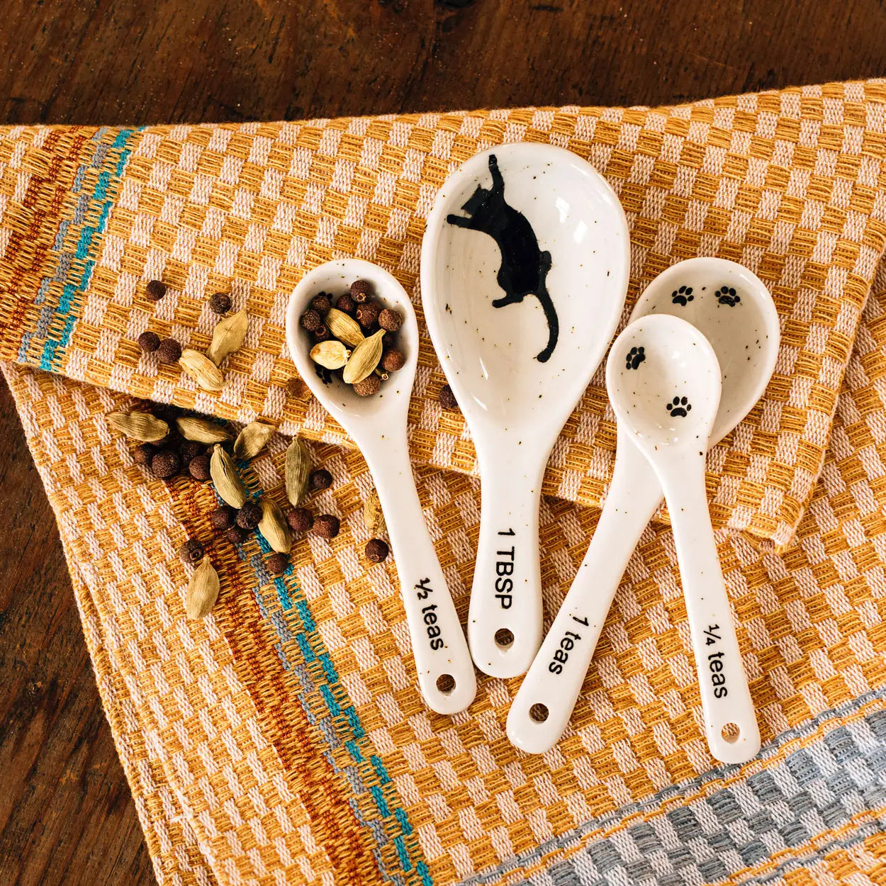 Measuring Spoons: Kitty Paws