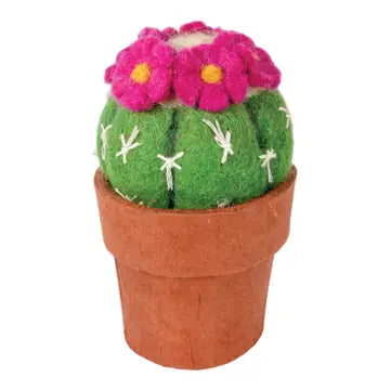 Felted Cactus: Three Types