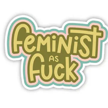 StickerL: Feminist As Fuck