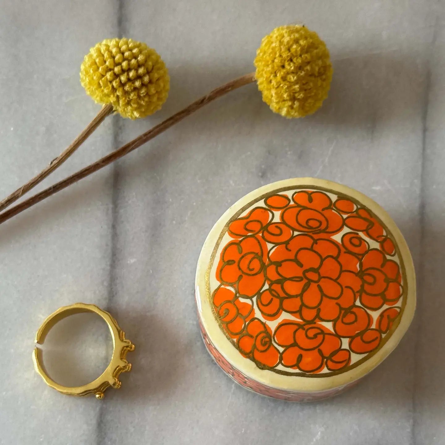 Box: Hand-Painted Kashmiri (Two Designs)