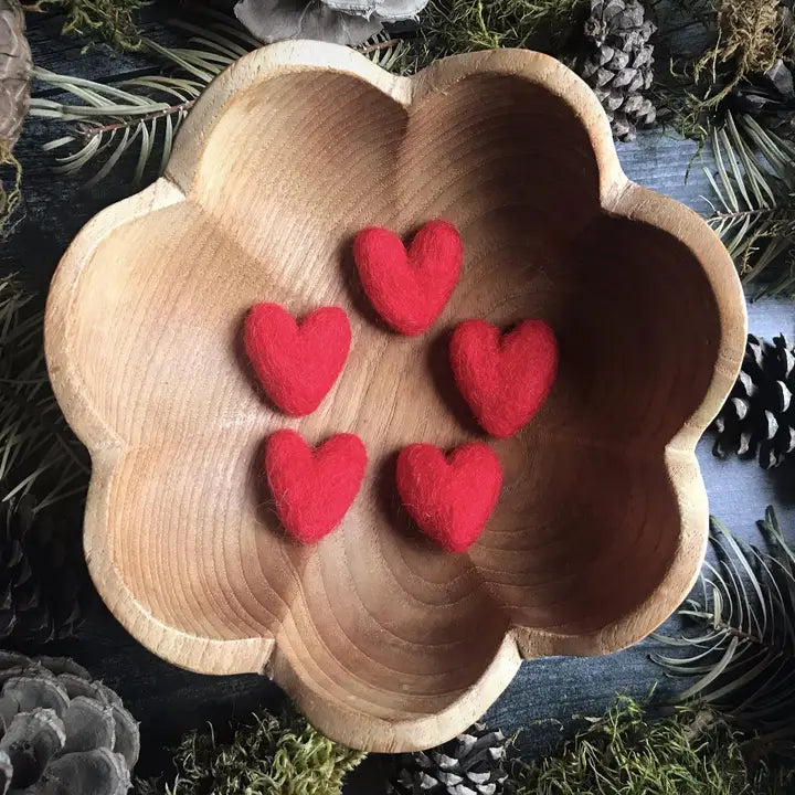 Felted Wool Heart