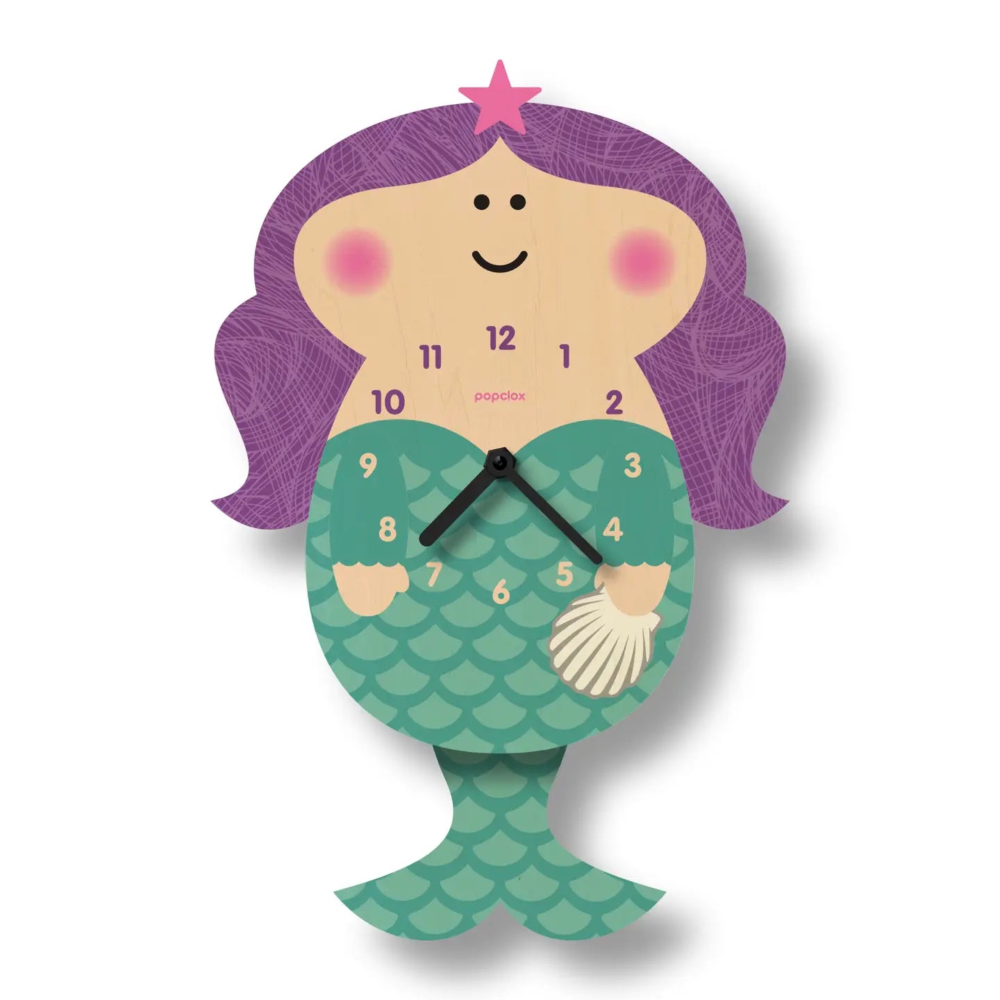 Clock: Mermaid Pendulum Clock