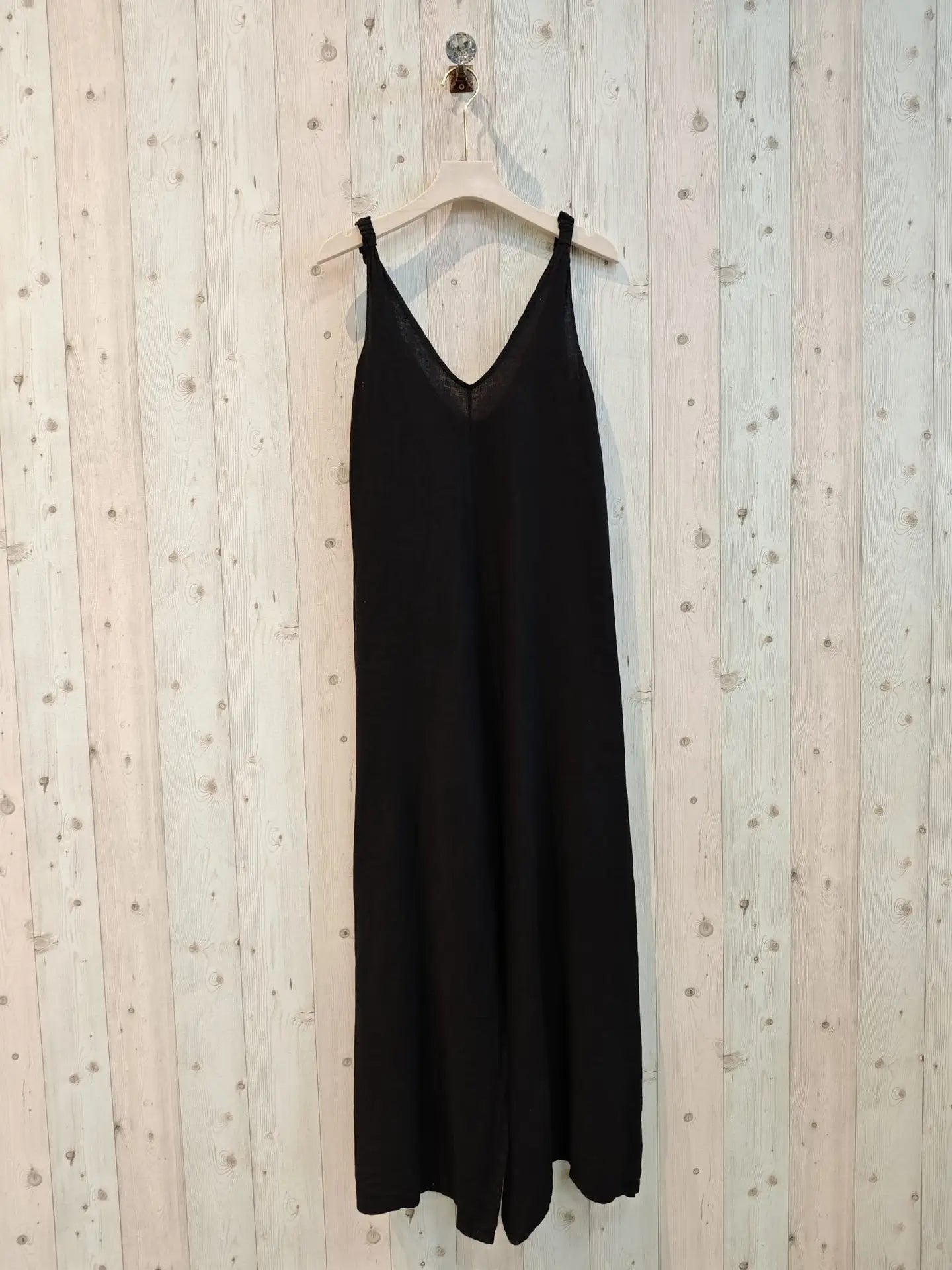 Jumpsuit: 100% Linen (Four Colors)