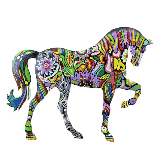 Wall Decor: Hand Painted Horse