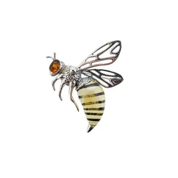 Pins: Multi-Color Amber Bee