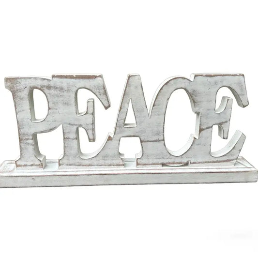 Signs: Wooden Peace