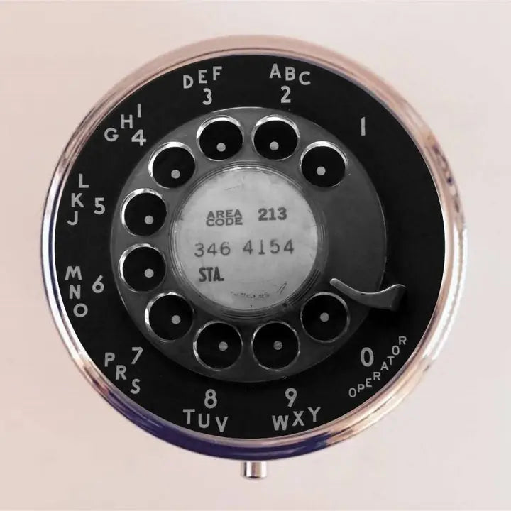 Pill Case: Dial Telephone