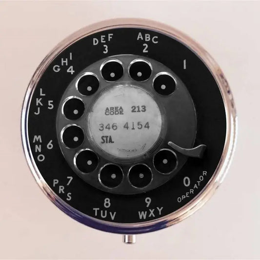 Pill Case: Dial Telephone