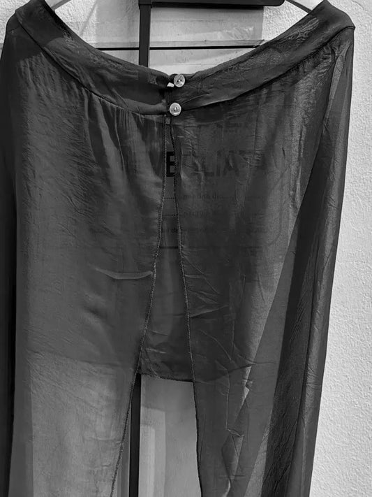 Poncho: Italian Silk (Various Colors)