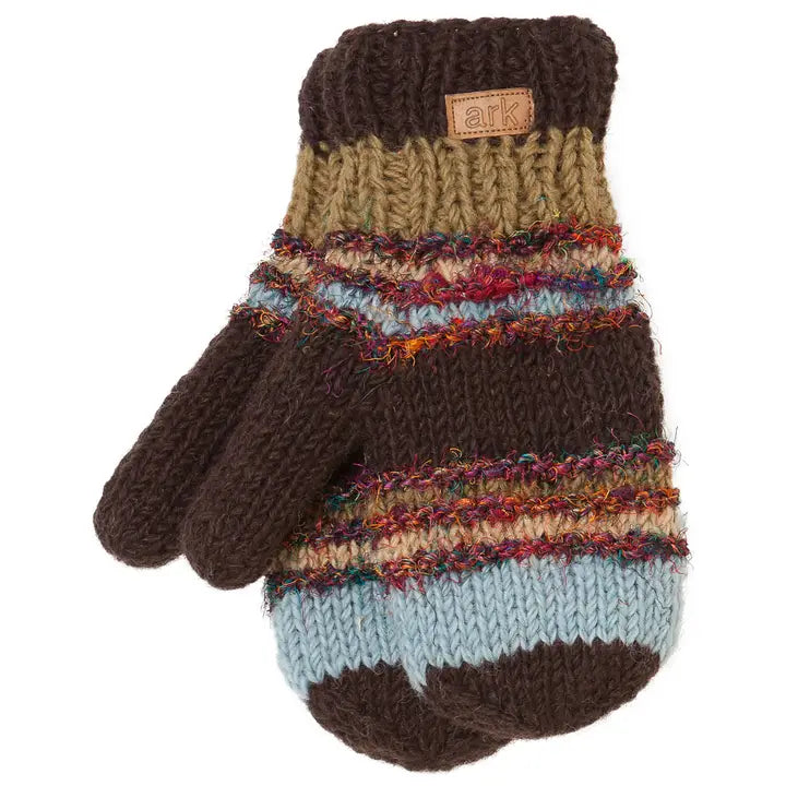Mittens: Swool Striped