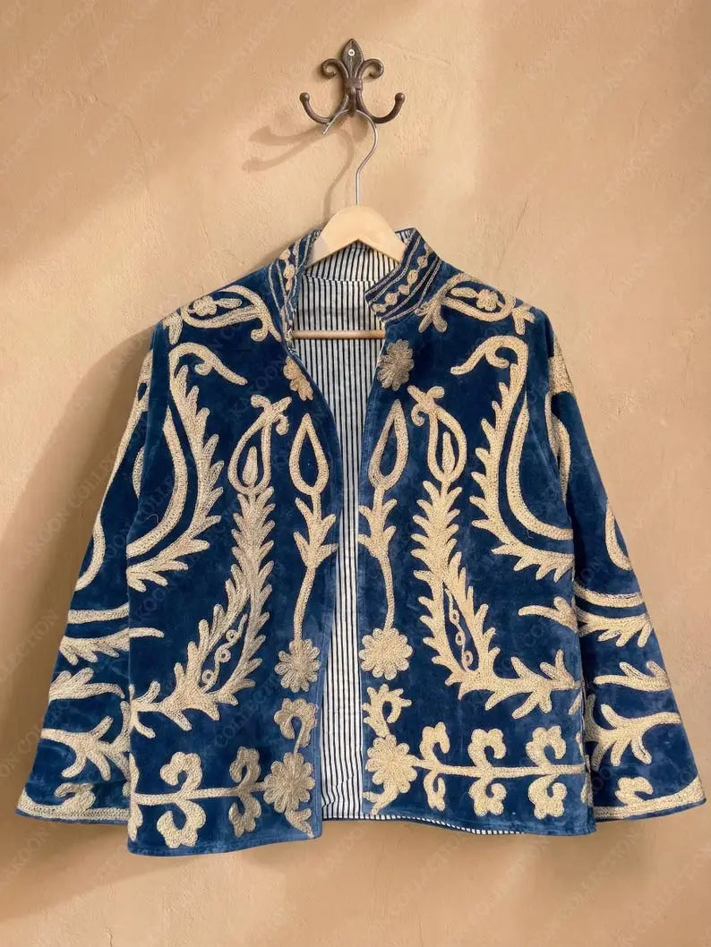 Jacket: Hand-Embroidered (Two Colors)