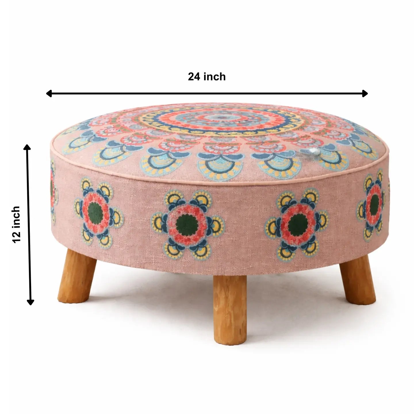 Ottoman: Handmade Mandala