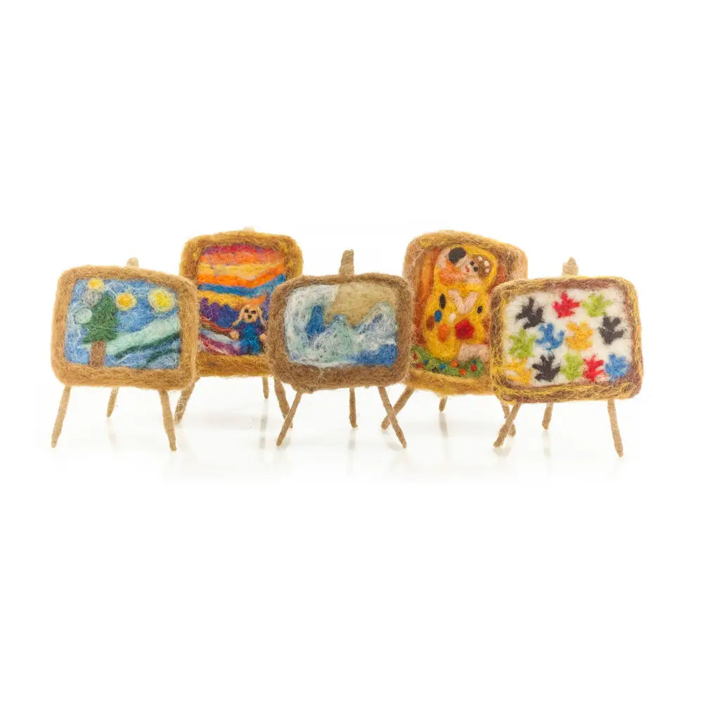 Felted Mini Masterpieces: (Various)