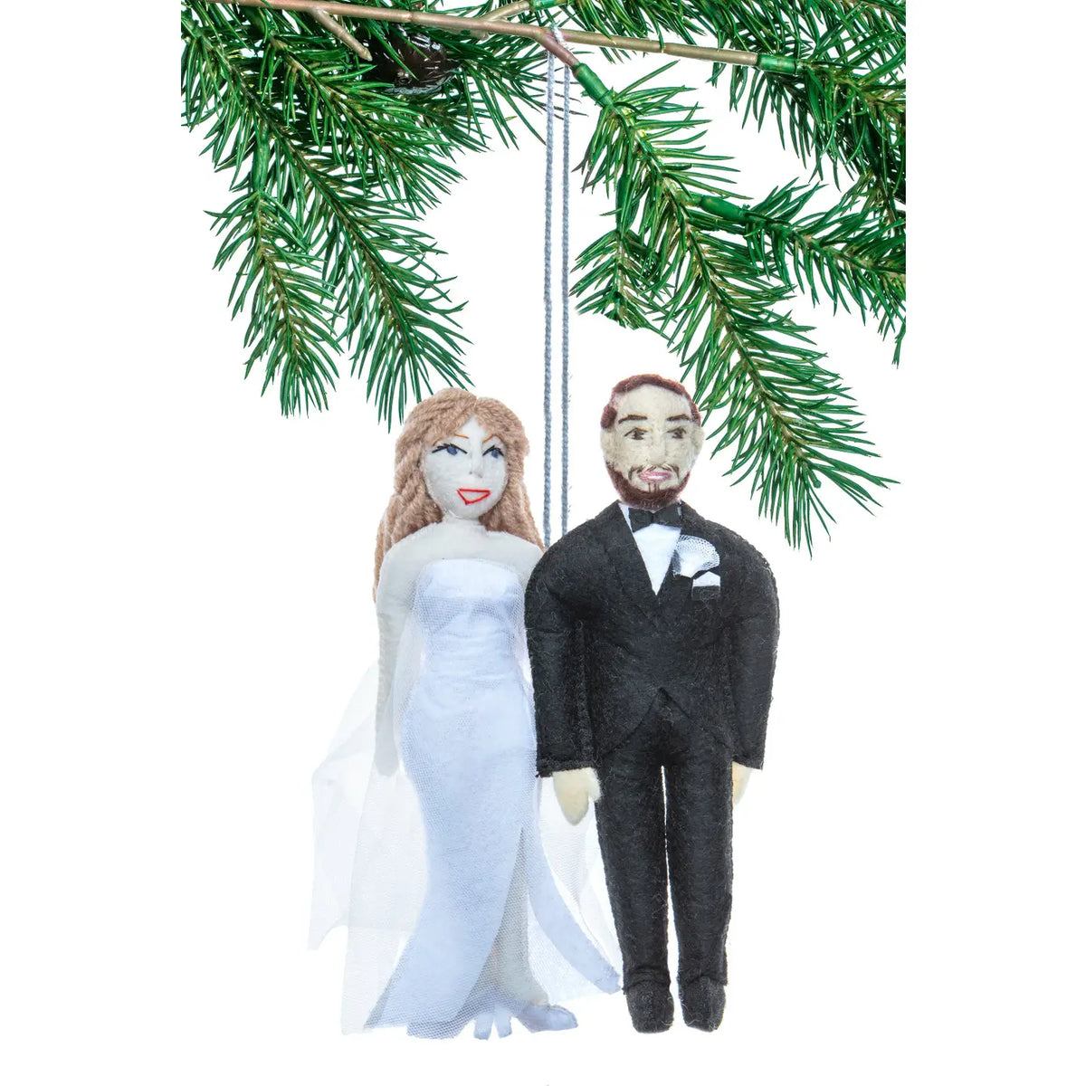Ornaments: Taylor & Travis Wedding
