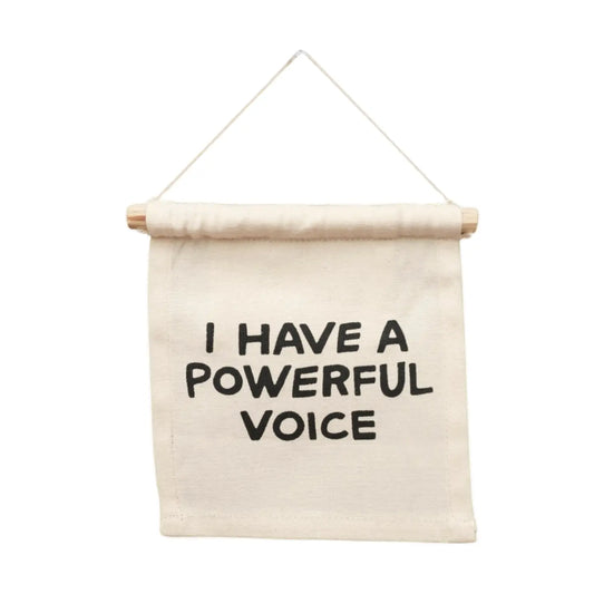 Banner: I Have a Powerful Voice