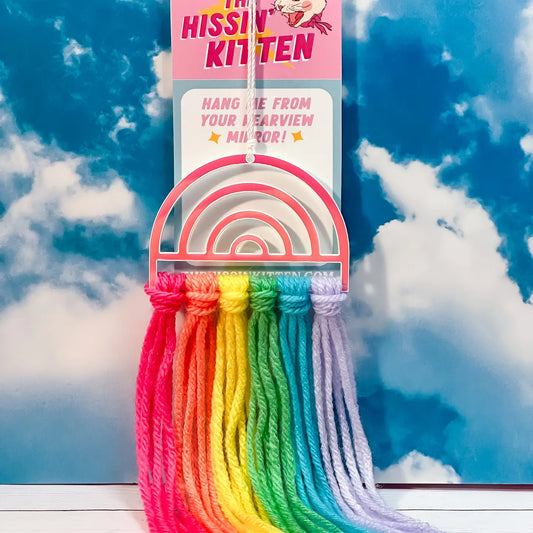 Rearview Mirror Rainbow Hanging