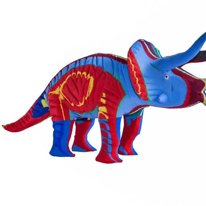 Dolls: Recycled Flip Flop Triceratops