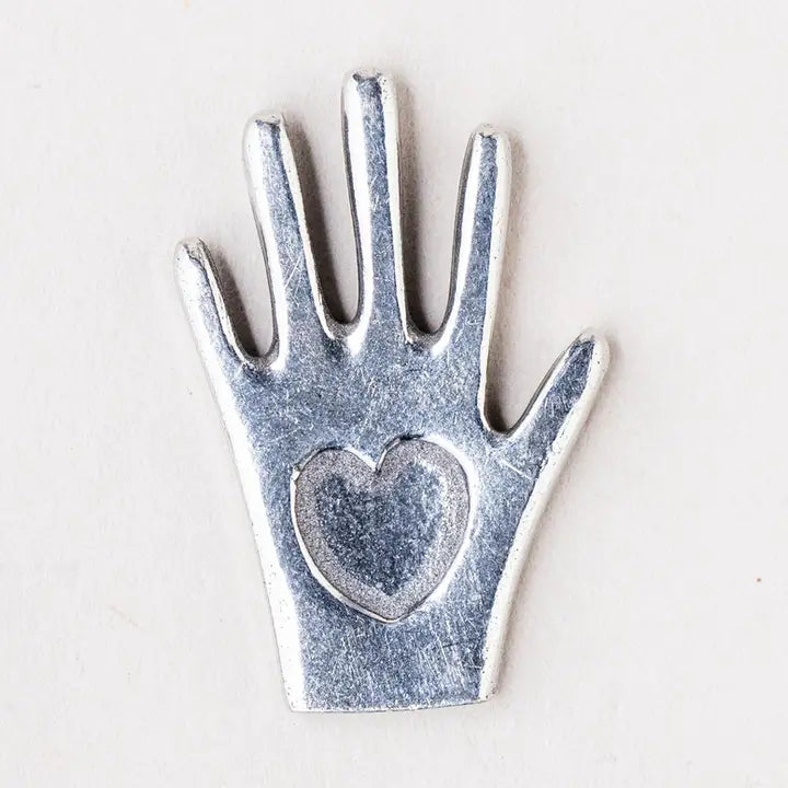 Pewter/Golden Milagro Charms/Palm Stone: (Various)