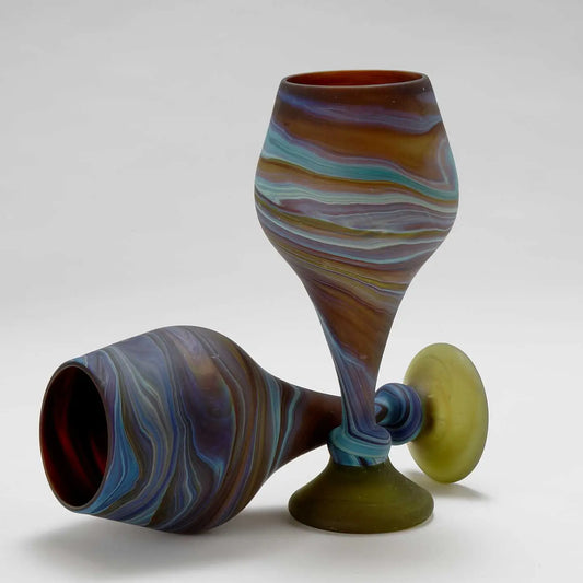Goblet: Phoenician Glass