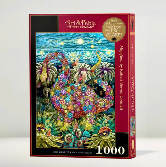 Puzzles: Velvet Touch "Megaflora" Dinosaur