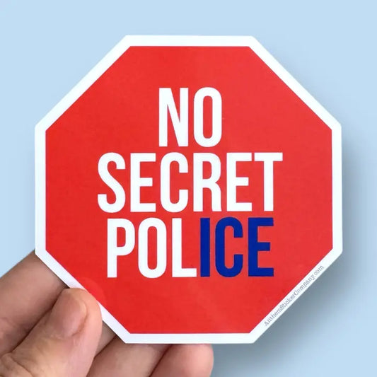 Sticker: No Secret PolICE