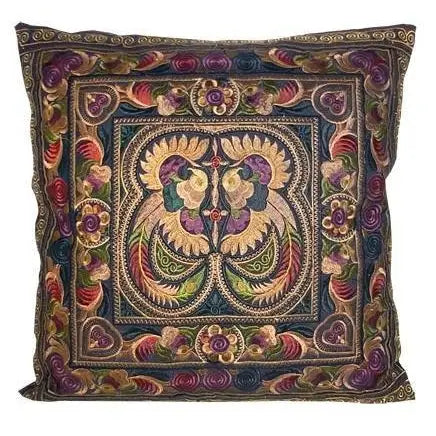 Pillow: Embroided Hmong Pillow (Various Styles/Colors)