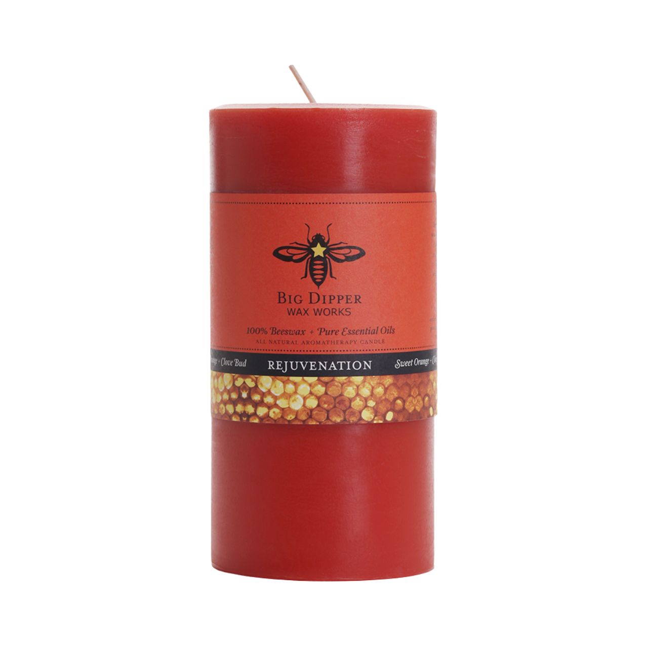 Candles: Beeswax Pillars: Three Sizes (Various Scents)