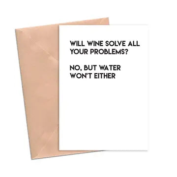 Cards: Will Wine Solve All Your Problems?