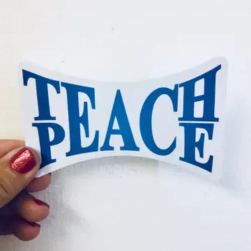 Sticker: Teach Peace