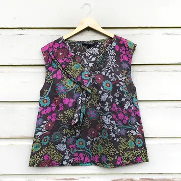 Tank Top: Bloom Pattern