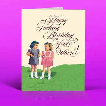 Cards: Birthday Whore