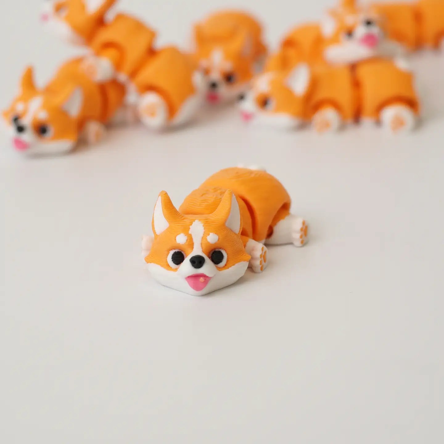 3D Printed Fidget Corgi