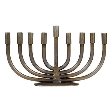 Menorah: Wrought Iron