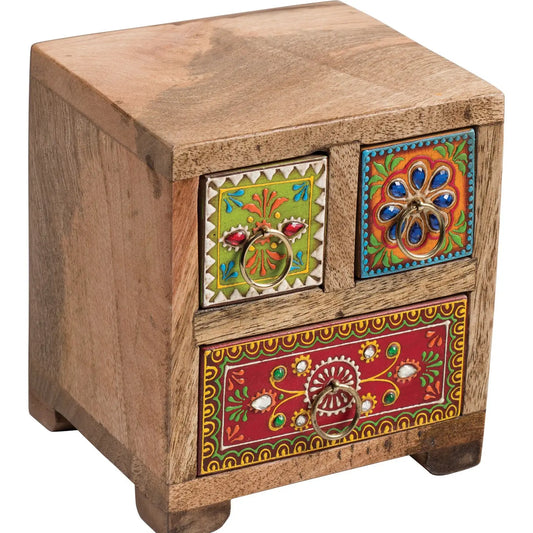 Jewelry Box: Sankalaka Hand Painted