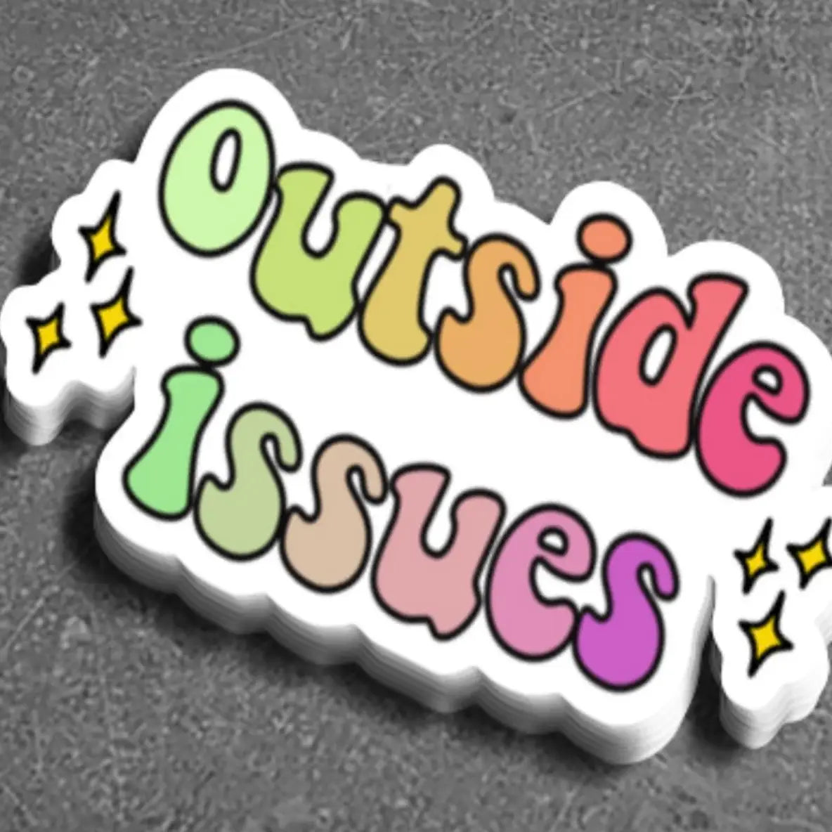 Sticker: Outside Issues