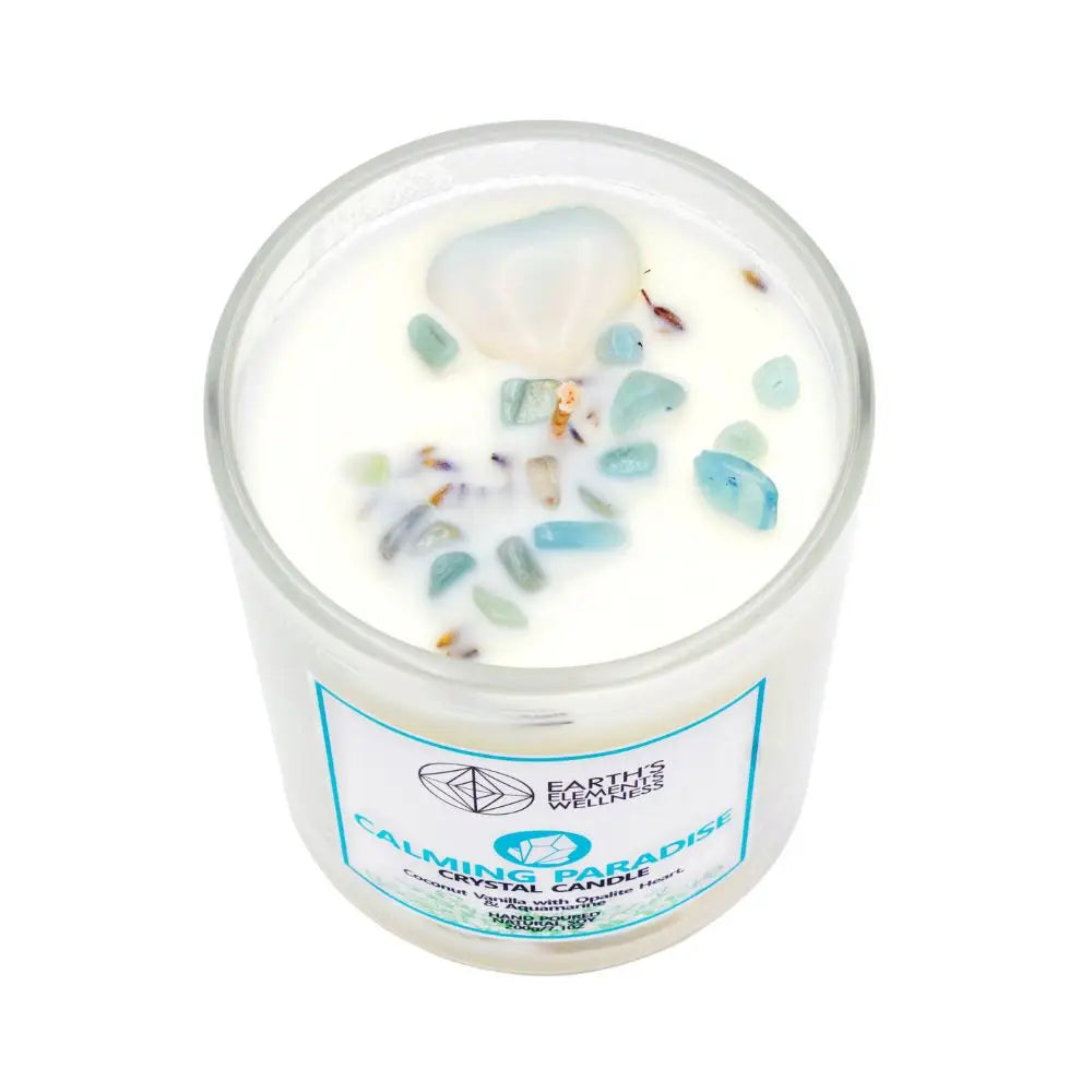 Candles: Soy Crystal Candle (Three Properties/Scents)