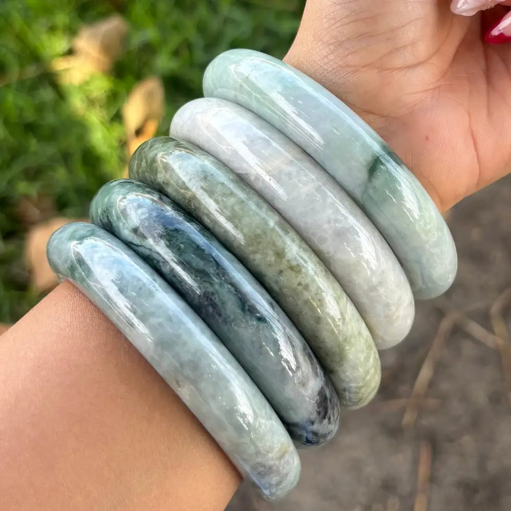 Bracelet: Burmese Jade Bangle