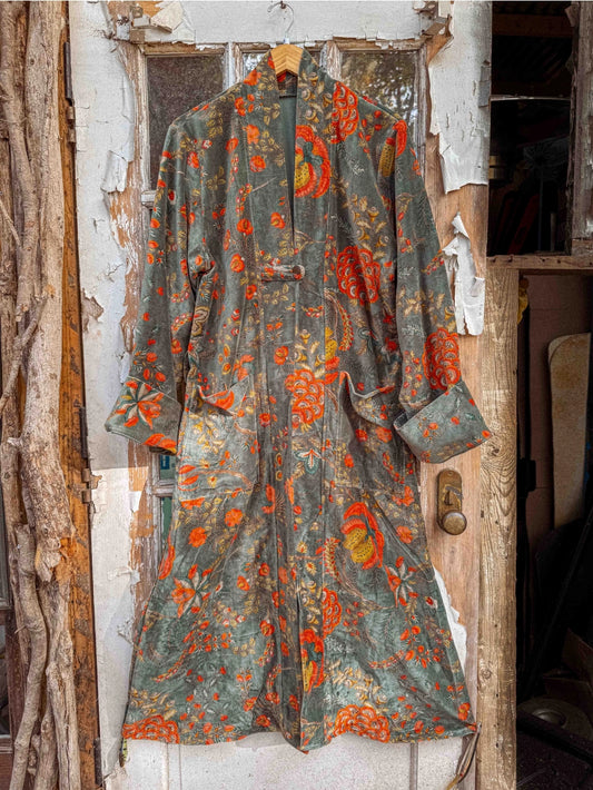 Jacket: Organic Velvet Bayberry