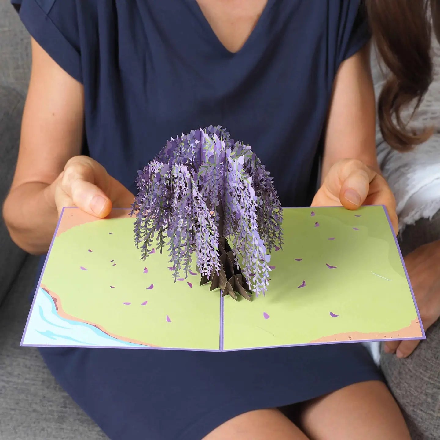 Cards: Pop-Up Wisteria Tree