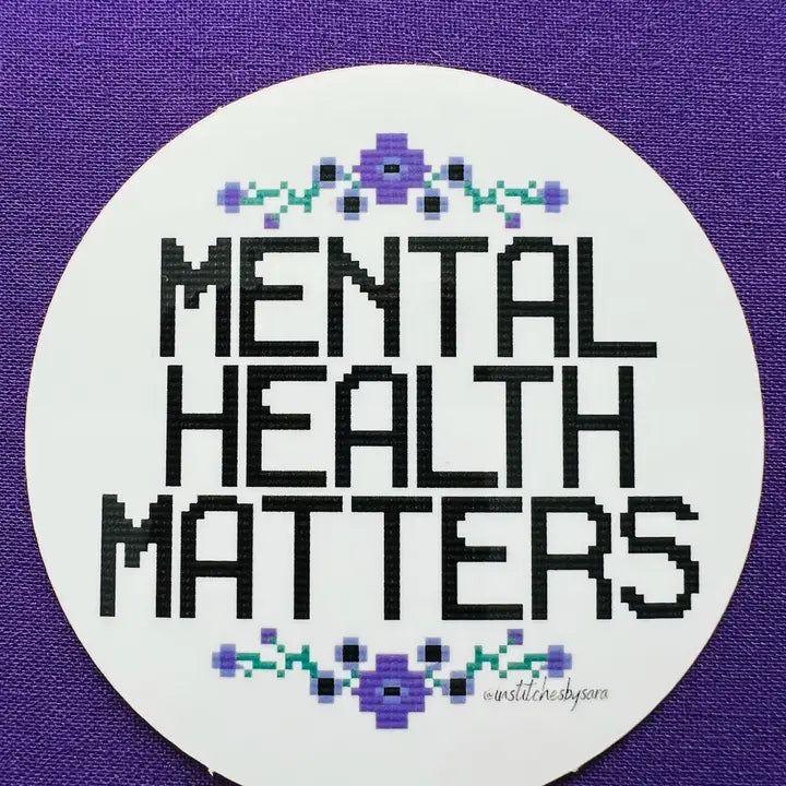 Sticker: Mental Health Matters