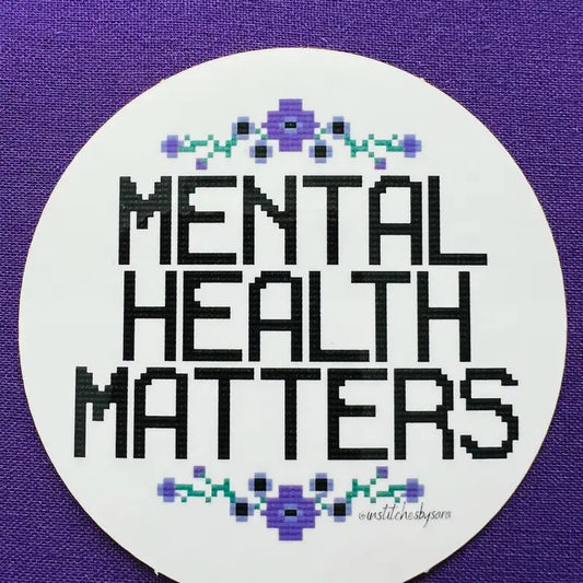 Sticker: Mental Health Matters