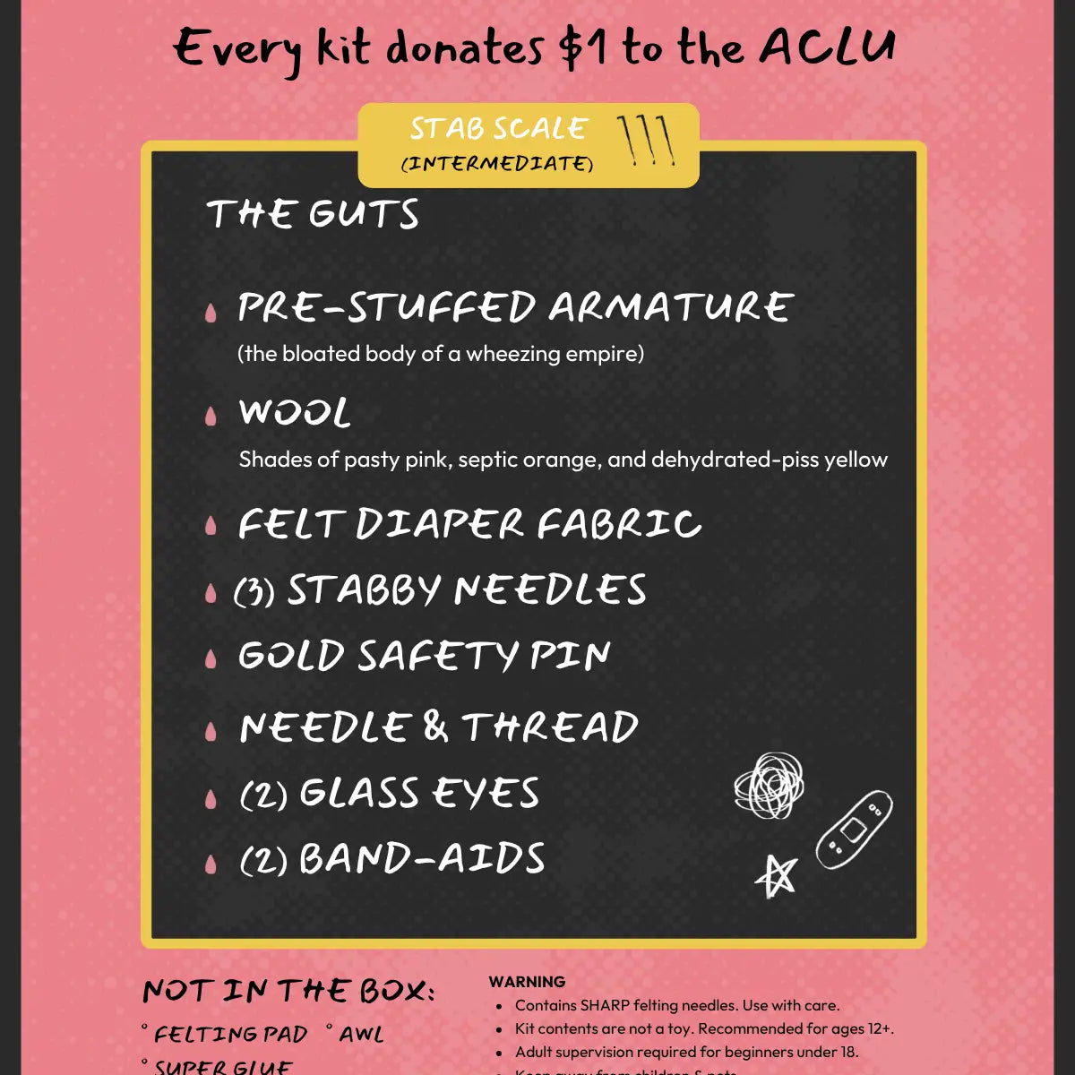 Needle Felting Kit: Baby POTUS