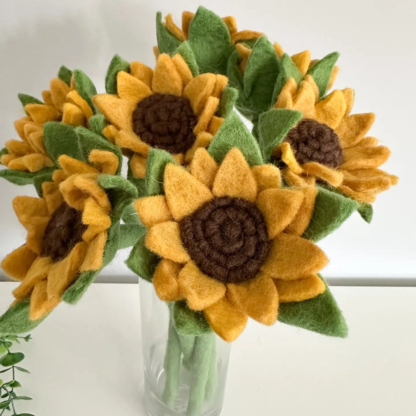 Felted Sunflower