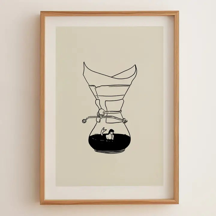 Art Print: Pour Over (Illustration)