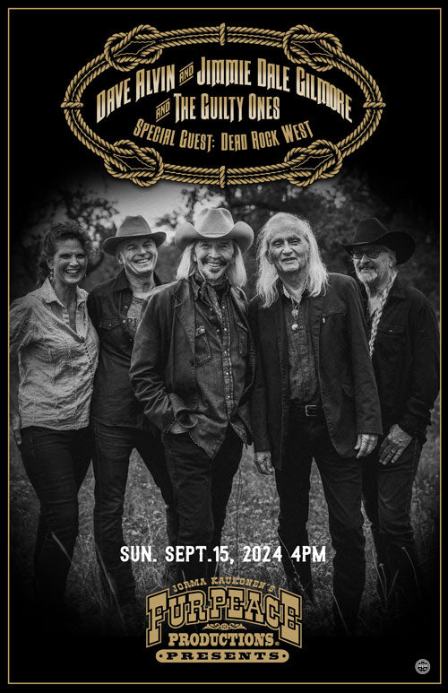 FPS - 09/15/2024 Dave Alvin & Jimmie Dale Gilmore (SIGNED)